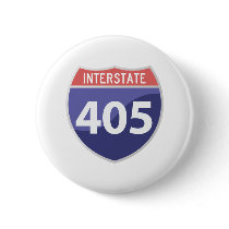 Interstate 405 (I-405) Calif. Highway Road Trip Buttons