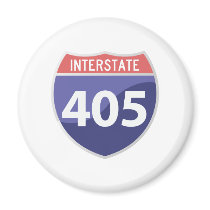 Interstate 405 (I-405) Calif. Highway Road Trip Refrigerator Magnets