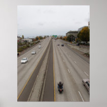 Interstate 405 Portland Oregon Poster