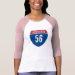 Ladies 3/4 Sleeve Raglan (Fitted)