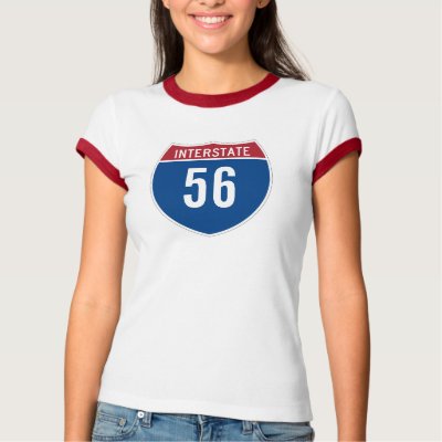 Interstate 56 T-Shirt by designs4you