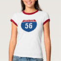 Interstate 56 T-Shirt by designs4you Interstate 56 T-Shirt