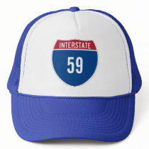 Interstate 59 Hat by designs4you Interstate 59 Hat