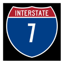 Interstate 7 posters