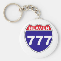 "Interstate" Heaven 777 Keychain
