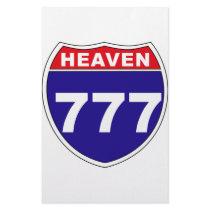 "Interstate" Heaven 777 stationery
