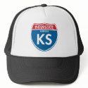Interstate Kansas KS hats