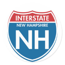 Interstate New Hampshire NH stickers