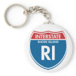 Interstate Rhode Island RI keychains