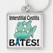 Interstitial Cystitis BITES Key Chain