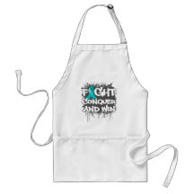 Interstitial Cystitis Fight Conquer and Win Apron