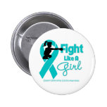 Interstitial Cystitis Fight Like A Girl  Knock Out buttons