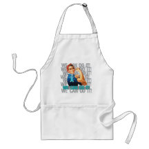 Interstitial Cystitis Rosie WE CAN DO IT Apron