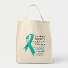 Interstitial Cystitis Support Hope Awareness Canvas Bag