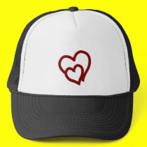 Intertwined Hearts hats