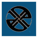 Intertwined in Blue posters