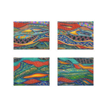Intertwined Series Canvas Print