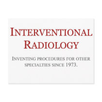 Interventional Radiology postcards