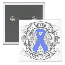 Intestinal Cancer Never Giving Up Hope Pins