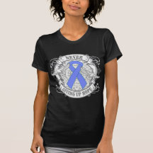 Intestinal Cancer Never Giving Up Hope Tee Shirts