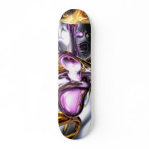Intimacy Abstract Skateboard by alexanderbutler Intimacy Abstract Skateboard