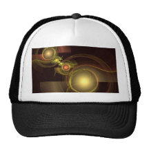 Intimate Connection Abstract Art Hat