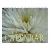 Intimate Florals Calendar