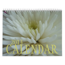 Intimate Florals Calendar