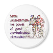 Intimidation Dirt Bike Motocross Fridge Magnet