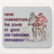 Intimidation Dirt Bike Motocross Mousepad mousepads