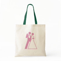 Int'l Sign for Bride & Groom bags
