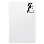 Int'l Sign for Bride &amp; Groom Stationery