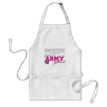 Into a Soldier's eyes - Proud Army Girlfriend Aprons