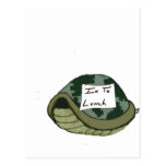 into lunch postcards