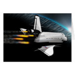 Into Orbit Greeting Card