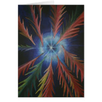 Into the Blue Light of the Divine - Customized cards
