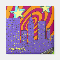 "Into the City" Magnet magnets