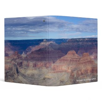 Into the Grand Canyon View 3 Ring Binder