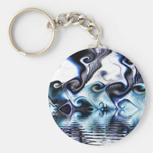 Into the Lake of Ghosts Keychain