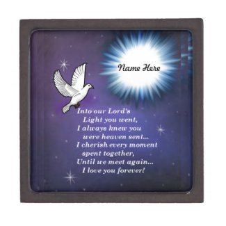 Into the Light Bird Premium Trinket Box