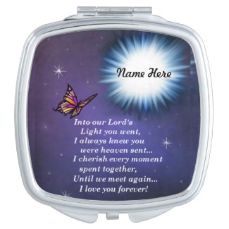 Into The Light Butterfly Vanity Mirror