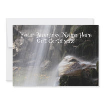 Into the Mist; Gift Certificate Custom Invitations