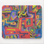 "Into The Net" Abstract Mousepad