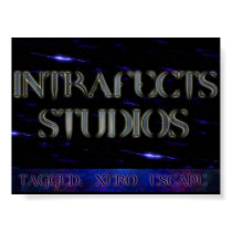 Intrafects Studios and Tagged Xero Escape posters