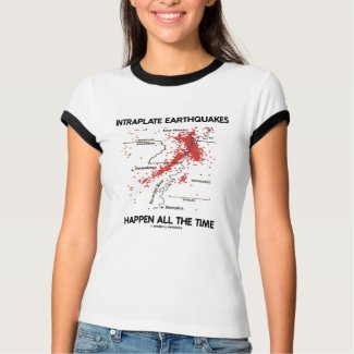 Intraplate Earthquakes Happen All The Time shirt