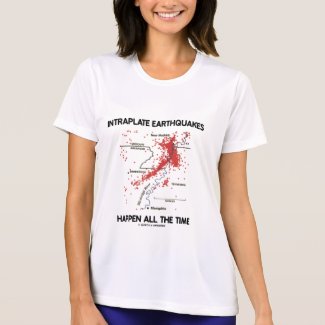 Intraplate Earthquakes Happen All The Time shirt