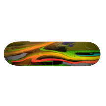 "Intravenous Alien Fluids" Skateboard