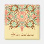 Intricate Arabesque, square magnets