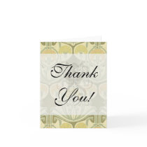 intricate art nouveau floral art greeting cards
