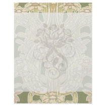 intricate art nouveau floral bliss custom flyer